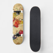wereldkaart skateboard (Voorkant)