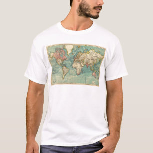 Wereldkaart T-shirt