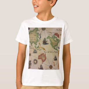 Wereldkaart T-shirt