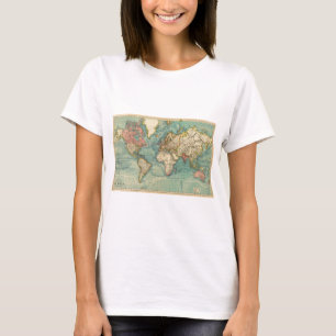  Wereldkaart T-shirt