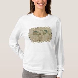 wereldkaart t-shirt