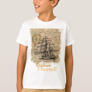  Wereldkaart T-shirt