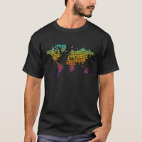  wereldkaart T shirt wereldkaart Reisadvies