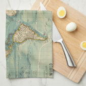  Wereldkaart Theedoek (Quarter Fold)