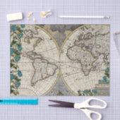 Wereldkaart Tissuepapier (Craft)