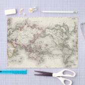 wereldkaart tissuepapier (Craft)