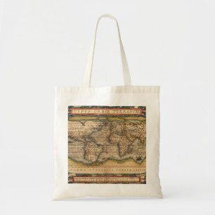  Wereldkaart van Abraham Ortelius 1564 Tote Bag
