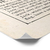  Wereldkaart van het Britse Rijk (1910) Poster (Hoek)