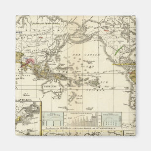 Wereldkaart van ziekten magneet