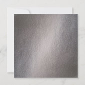 Wereldkaart van zilveren waterverf aankondiging (Achterkant)