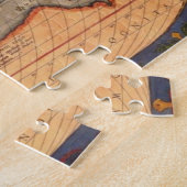 wereldkaart vanaf 1601 legpuzzel (Zijkant)