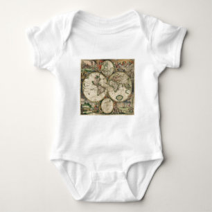 wereldkaart vanaf 1689 romper