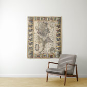  Wereldkaart Wandkleed (In situ)