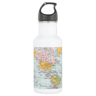 Wereldkaart Waterfles