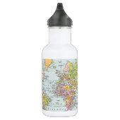 Wereldkaart Waterfles (Rechts)