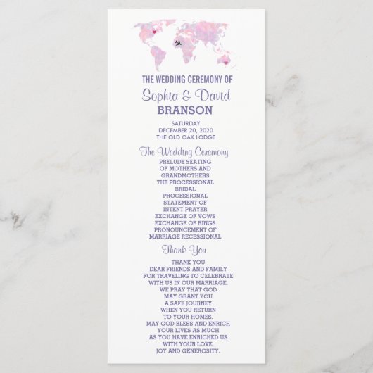 Wereldkaart-weddenschapsprogramma Waterverf bestem Programma (Voorkant)