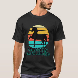 Wereldkampioen Saddlebred Training 5 Gaited Paarde T-shirt