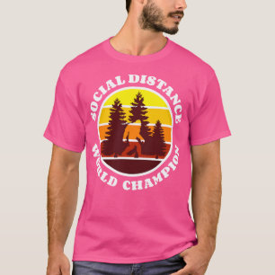 Wereldkampioen Sociale Afstand T-shirt