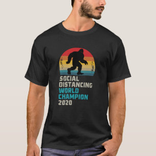 Wereldkampioen sociale vervorming 2020 t-shirt