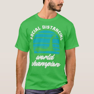 Wereldkampioen sociale vervorming t-shirt
