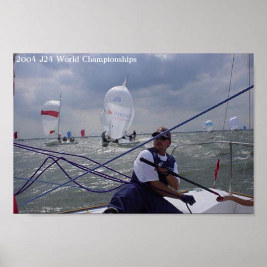 Wereldkampioenschappen 2004 J24 Poster (Voorkant)