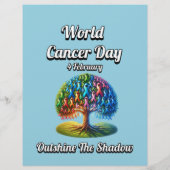 Wereldkankerdag. 4 februari flyer (Achterkant)