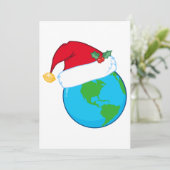 Wereldkerstfeest Kaart (Staand voorkant)