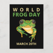 Wereldkikkerdag Briefkaart (Voorkant)