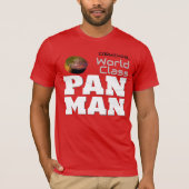Wereldklasse Pan Man op ROOD T-shirt (Voorkant)