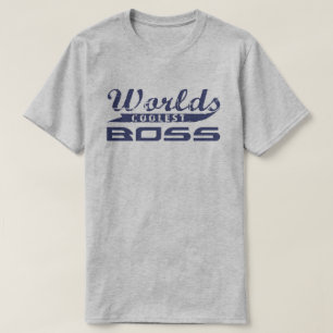 Wereldkoelste baas t-shirt