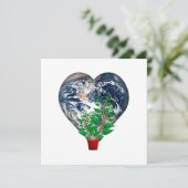 Wereldmilieudag Kaart (Staand voorkant)