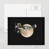 WERELDOORLOG 1 VLIEGTUIG BRIEFKAART (Voorkant / Achterkant)