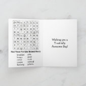 Wereldpapdag - 10 oktober kaart (Binnen)