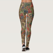 WereldpostzegelCollectie Leggings (Achterkant)