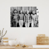 Wereldraai van gasmaskers poster (Keuken)