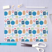 Wereldreis Tissuepapier (Craft)