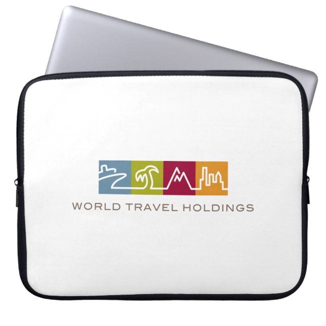 Wereldreisbureaus Laptop Sleeve (Voorkant)