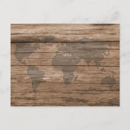 Wereldreizen Briefkaart (Voorkant)