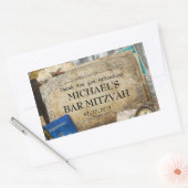  wereldreiziger dank u Sticker (Envelop)