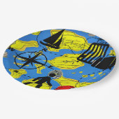 Wereldreiziger Papieren Bordje (Gekanteld)