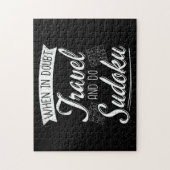 Wereldreiziger Sudoku Puzzel Lover Legpuzzel (Verticaal)