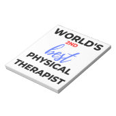 Werelds 2e beste fysiotherapeut 2 notitieblok (Gedraaid)