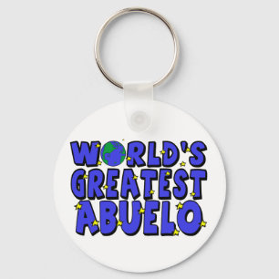 Werelds Beste Abuelo Sleutelhanger