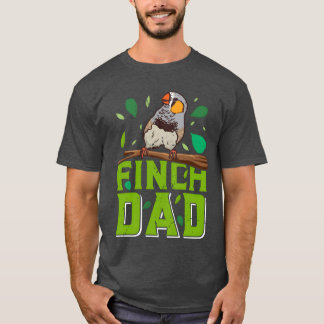 Werelds beste Finch Dad Finches Dad Bird-liefhebbe T-shirt