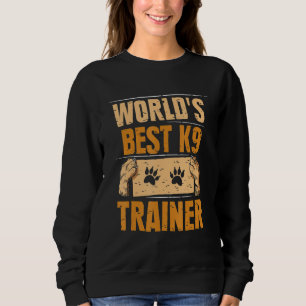 Werelds Beste K9 Trainer Hondengeleider Afhandelin Trui