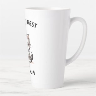 Werelds Beste Kat Moeder – Cadeau voor kattenliefh Latte Mok