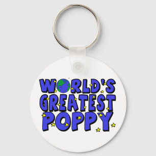 Werelds Beste Klaproos Sleutelhanger