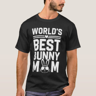 Werelds Beste Konijnenmoeder Vrouwen Konijnenliefh T-shirt