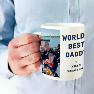 Werelds Beste Papa Foto Aandenken Koffiemok