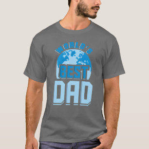 Werelds Beste Papa Papa Vader Vaders Dag Meisje T-shirt
